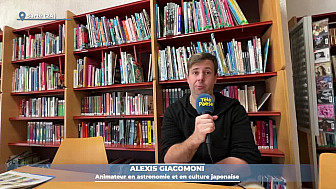 TV Locale Corse - Culture : Alexis Giacomoni partage sa passion pour le manga