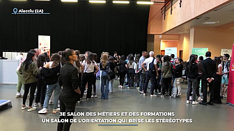 TV Locale Corse - 3e salon des métiers et des formations : un salon de l'orientation qui brise les stéréotypes