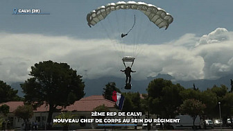 TV Locale Corse - Nouveau chef de corps au sein du régiment 2ème REP de Calvi