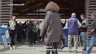 TV Locale Corse - Emploi : A Piazzetta di l'impiegu continue son tour de Corse