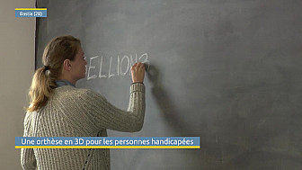 TV Locale Corse - Une orthèse en 3D pour les personnes handicapées