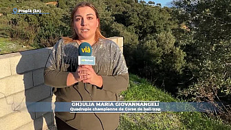 TV Locale Corse-du-Sud - Ball-trap : Portrait de Ghjulia Maria Giovannangeli