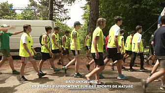 TV Locale Corse - Raid oxyjeunes : les jeunes s’affrontent sur des sports de nature