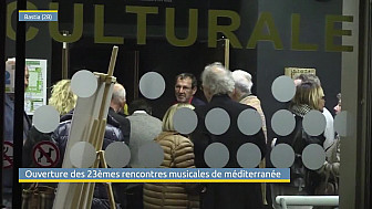 TV Locale Corse - Ouverture des 23èmes rencontres musicales de méditerranée