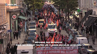 TV Locale Bastia - Réforme des retraites : Tous les âges et toutes les classes sociales mobilisés