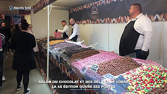 TV Locale Corse - Salon du chocolat et des délices de Corse : la 4e édition ouvre ses portes