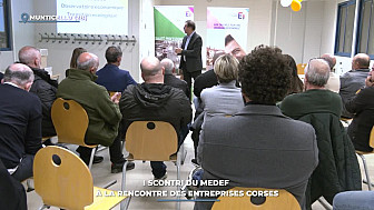 TV Locale Corse - I Scontri di u MEDEF à la rencontre des entreprises corses