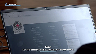 TV Locale Corse - Calvi : le site internet de la ville fait peau neuve