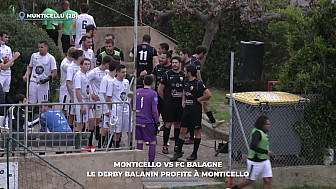 TV Locale Corse - Monticello vs Balagne : le derby profite à Monticello