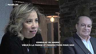 TV Locale Bastia - Consulat du Maroc : vœux à la presse et perspectives pour 2023