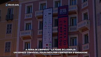TV Locale Corse - A fiera di l'impiegu - La foire de l'emploi : un espace convivial pour faciliter l'entretien d'embauche