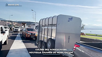 TV Locale Corse - Colère des agriculteurs : nouvelle journée de mobilisation
