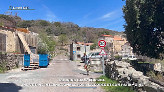TV Locale Corse - Running camp Corsica : Une vitrine internationale pour la Corse et son patrimoine