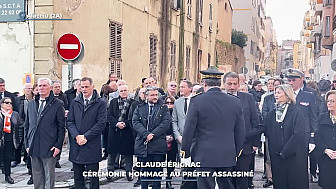 TV Locale Corse - Claude Érignac : cérémonie hommage au préfet assassiné