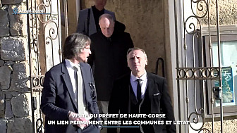 TV Locale Corse - Visite du préfet de Haute-Corse : un lien permanent entre les communes et l'État