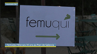 TV Locale Corse - FemuQuì fête ses 30 ans au Parc de Saleccia