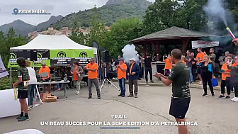 TV Locale Corse - Trail : un beau succès pour la 5ème édition d'A Petralbinca