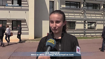 TV Locale Corse -   Sécurité civile : les jeunes cadets diplômés