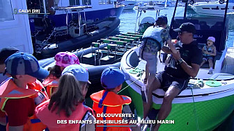 TV Locale Corse - Découverte : des enfants sensibilisés au milieu marin