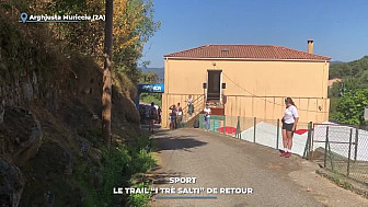 TV Locale Corse - Sport : le trail 'I Trè Salti' de retour