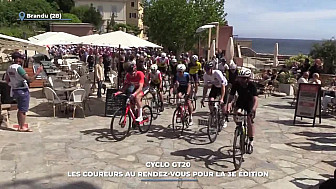TV Locale Corse - Cyclo gt20 : les coureurs au rendez-vous pour la 3e édition