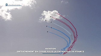 TV Locale Corse - Aviation : entraînement en Corse pour la Patrouille de France