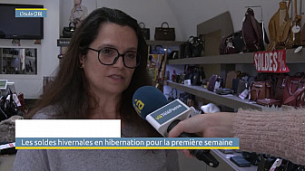 Acteurs-Locaux sur TV Locale Ile-Rousse - Les soldes hivernales en hibernation pour la première semaine