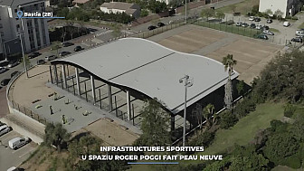 TV Locale Corse - Infrastructures sportives : U Spaziu Roger Poggi fait peau neuve