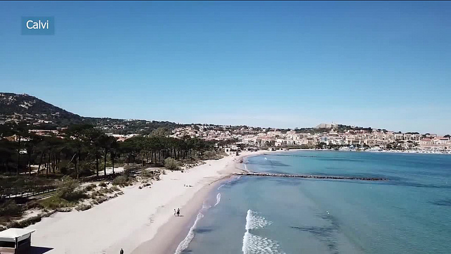 TV Locale Corse - Calvi en drone